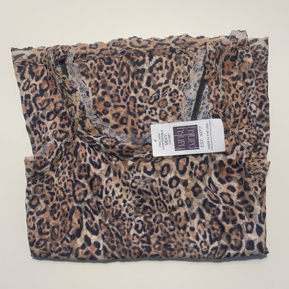 🐆Hanky Panky Signature Lace Tank Leopard Print - Picture 2 of 4